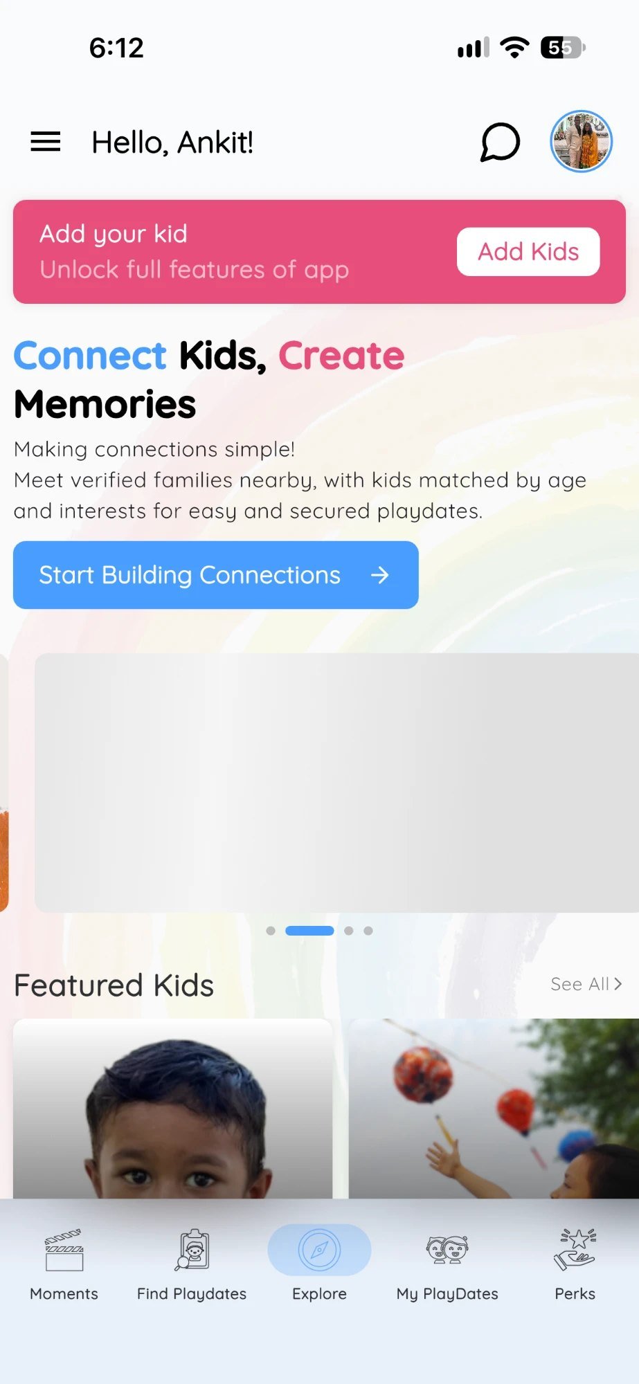 Home — connect kids, create memories