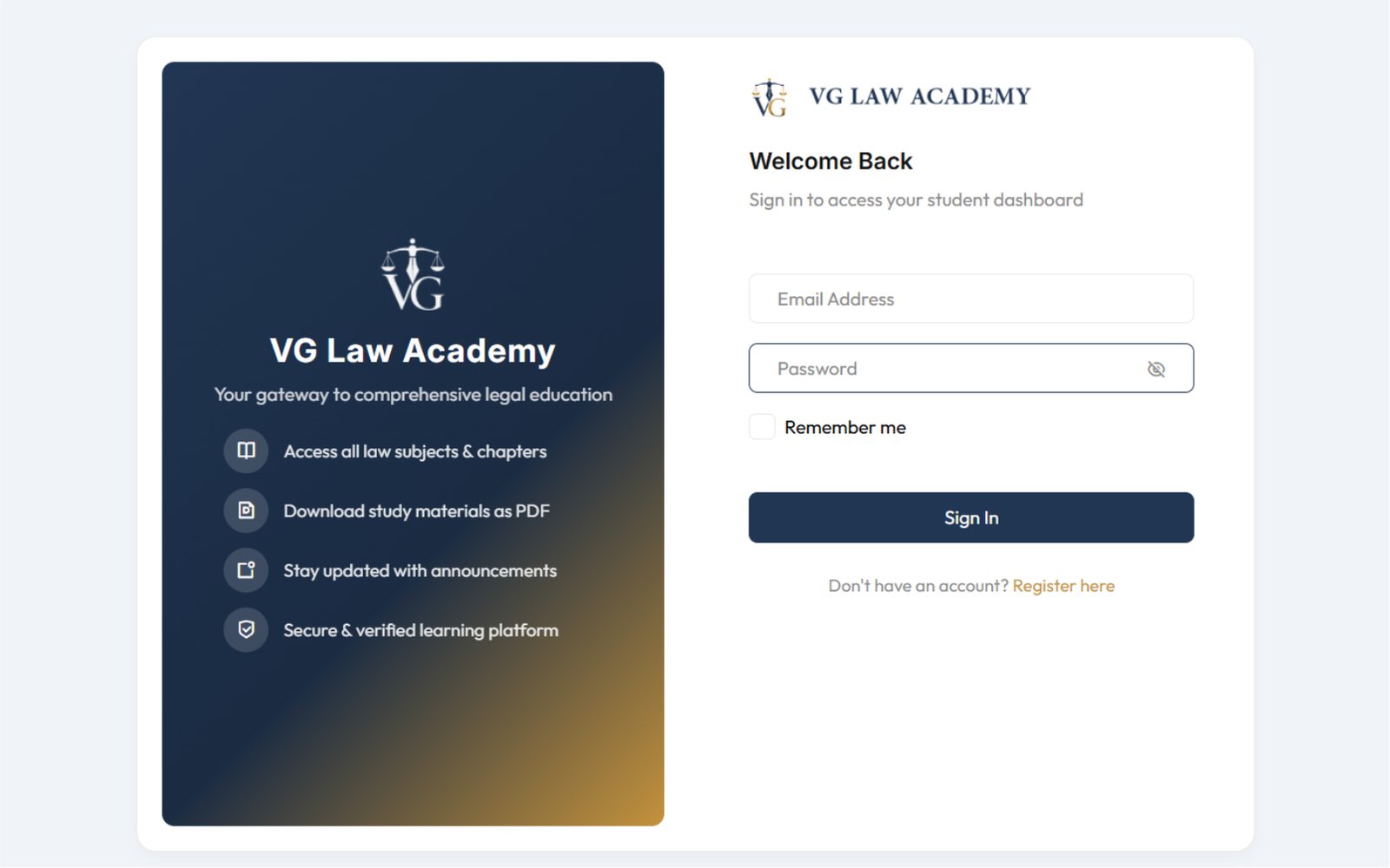 VG Law Academy
