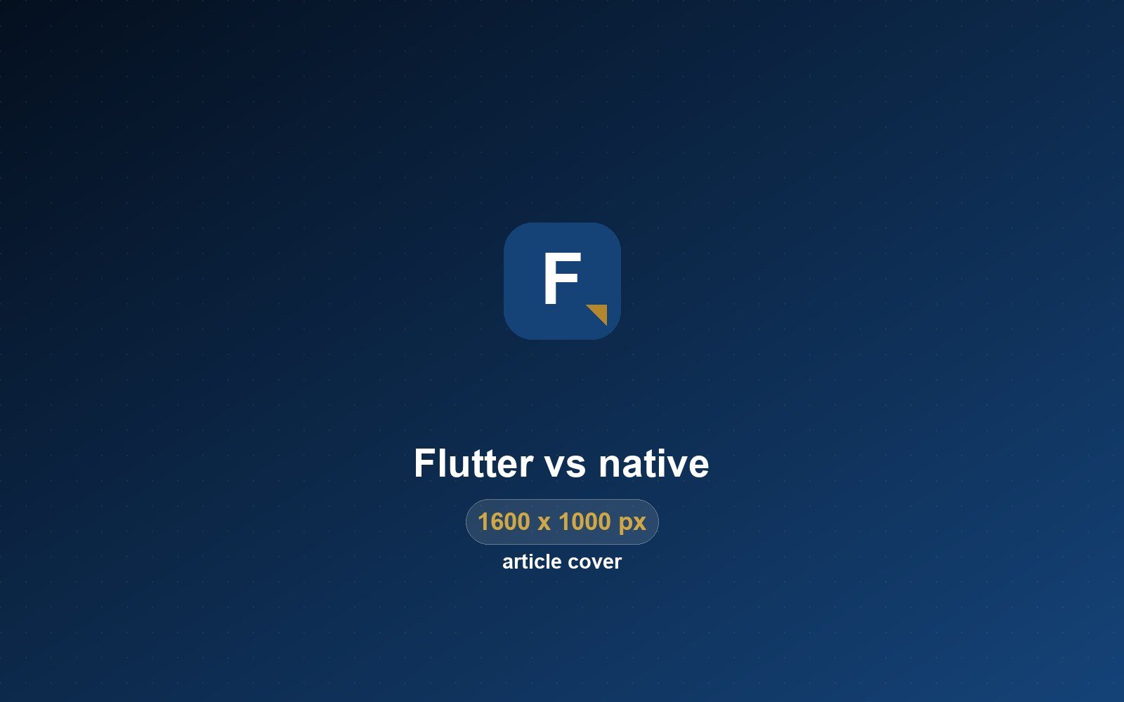 Flutter vs native in 2026: which is right for your app?